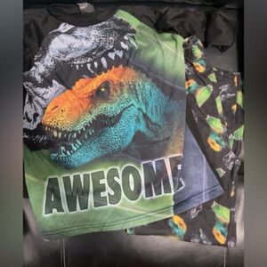 Boys dinosaur pajama set